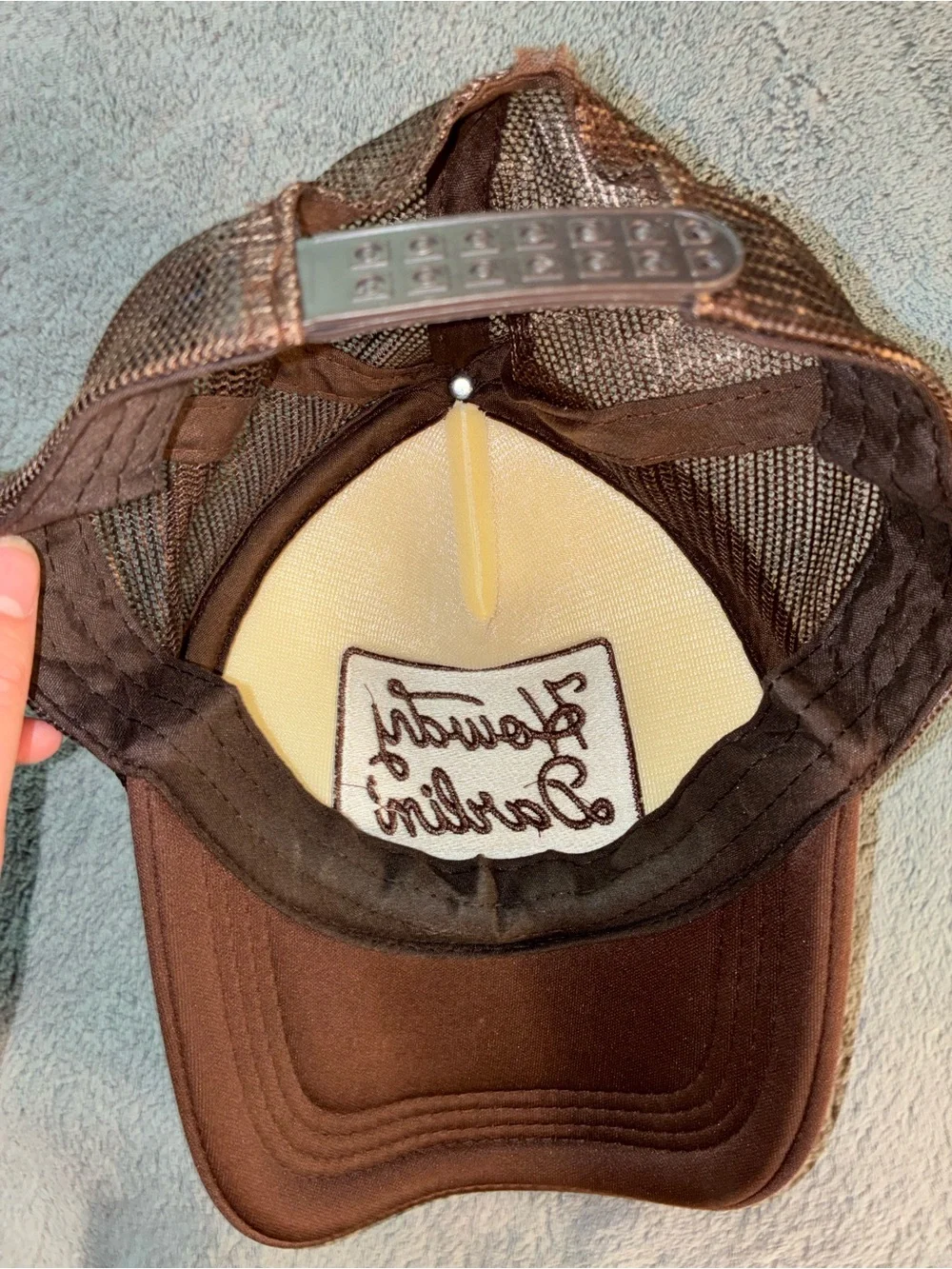 'Howdy Darlin' Trucker Cap Brown & Cream